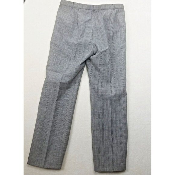 Vintage Pendleton Pants Women’s 12 lined Plaid Hound's-tooth Wool High Rise - Picture 3 of 11